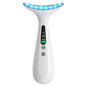 Facial and Neck Massager for Face, Neck - Skin Lifting & Firming - Wrinkle & Dark Circle Reducer - at Home Skin Care Face Sculpting Tool and Neck Massager-White