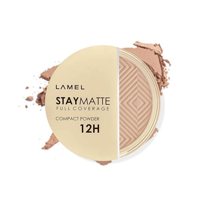 Lamel Stay Matte Compact Powder - Light Natural