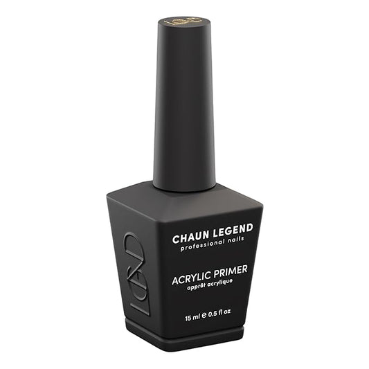 CHAUN LEGEND Acrylic Primer | Vitamin E Infused, Non-Acid Formula | Nourishes, Strengthens, and Primes for Flawless, Long-Lasting Acrylic Powder Nail Extensions | 15ml