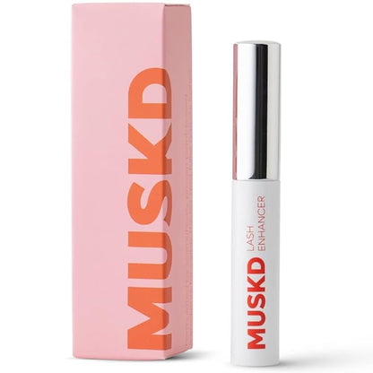 Eyelash Growth Serum - Lash Enhancer for Longer, Thicker, Fuller Lashes & Brows - Natural, Vegan & Cruelty-Free Eyelash Serum for Lash & Brow Growth, Gentle Formula (3 ML)