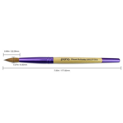 Pana usa acrylic nail brush100%