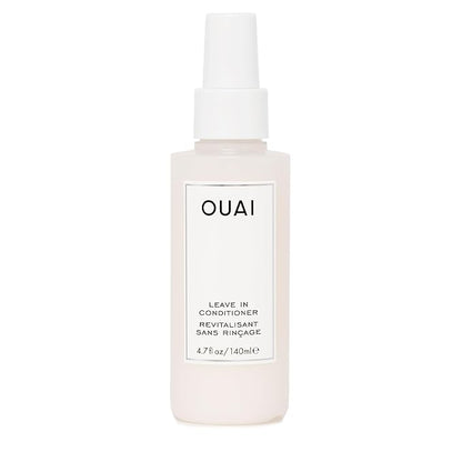 OUAI Leave In Conditioner & Heat Protectant Spray - Prime Hair for Style, Smooth Flyaways, Add Shine and Use as Detangling Spray - No Parabens, Sulfates or Phthalates (4.7 oz)