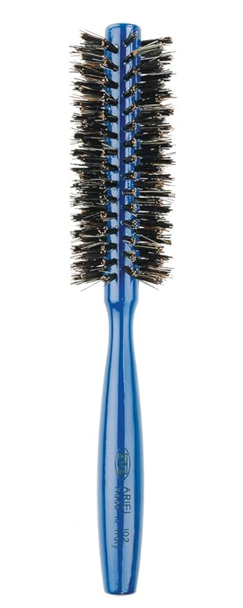 Creative Hair Brushes Italian Ariel Blue 3ME102 Hair Brush 1.5"