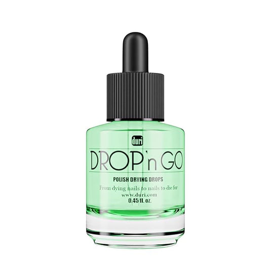 duri Drop'n Go Quick Dry Nail Drops - Fast Drying Drops for Long Lasting Nail Polish 0.45 fl. oz. (Pack of 1)