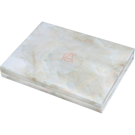 Marble Extra Large Empty Magnetic Makeup Palette Holds