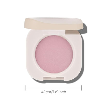 KYDA Multiuse Blendable Eyeshadow & Blush Makeup, Ultra-fine Lightweight Powder, Daily Matte Warm Tone Eyes Makeup, Half Pink Lavender