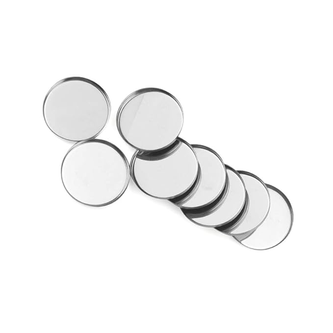 20 Pieces Empty Round Metal Tin Palette Pans