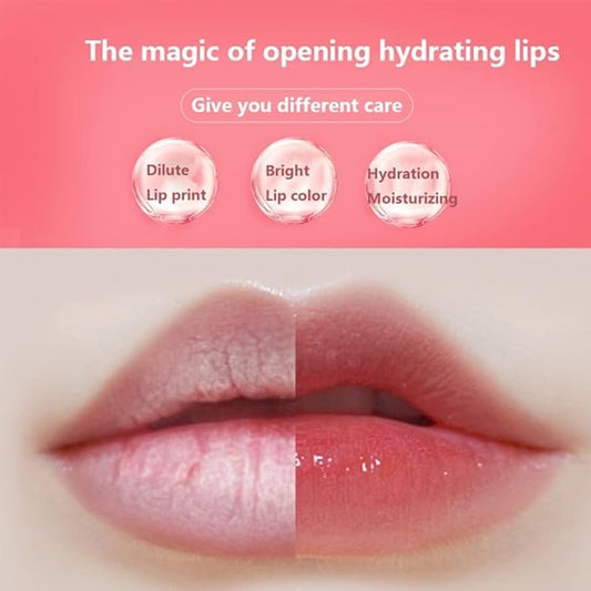 5PCS Bee Lip Balm Honey Pot，Mint&Juicy Peach&Watermelon&Cherry&Apple&Coconut Lip Mask Overnight Propolis Moisturizing Lip Balm Hydrating Prevention Dry and Crack Lip Scrubs Exfoliator Lip Wrinkle Care