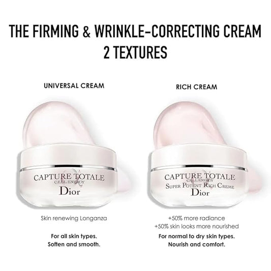 Dior Capture Totale C.E.L.L. Energy Firming & Wrinkle-Correcting Cream, 1.7 Ounce
