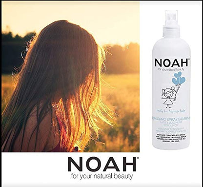 Kids Organic Detangling Shampoo - Milk Protein & Sugar for Smooth Hair, Sulfate-Free, Gentle & Hydrating, 8.5 fl.oz