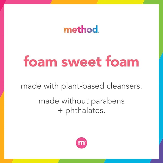 Method Foaming Hand Soap Refill, Sea Minerals, Biodegradable Formula, 28 Fl Oz (Pack of 6)