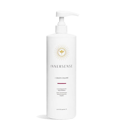 INNERSENSE Organic Beauty - Natural I Create Volume Hair Volumizing Lotion | Non-Toxic, Cruelty-Free, Clean Haircare (Pump Bottle, 32 fl oz | 946 ml)