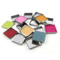 Silver Empty Square Metal Pans 60 Pack