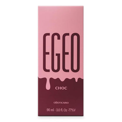 O Boticário Egeo Choc Eau de Toilette, Orange Plum & Apricot Fragrance Perfume for Women, 3 Ounce