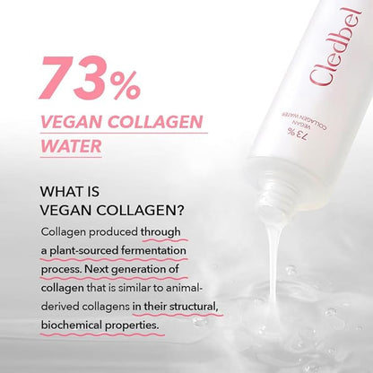 Collagen Booster Serum, 150ml/ 5.07fl. Oz, Firming, Plumping & Hydrating Serum, 73% Vegan Collagen Water, Hyaluronic Acid, 7 Kinds of Peptides, for All Skin, Korean Skincare, Paraben-Free