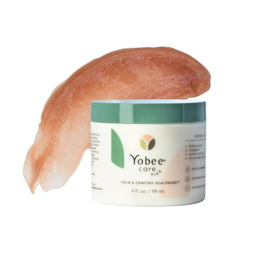 Yobee Calm & Comfort Scalp Mask, Soothing, Gentle Hair Care, Clinically Proven, Sensitive-Skin Friendly - for Kids & Teens 4 fl oz
