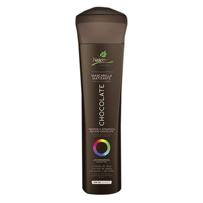 Naissant Copper Chocolate Hair Toning Mask | Color Depositing | Moisturize & Refresh & Neutralize Brassy Tones |Paraben,Ammonia & Sulfate Free | Pro-Vitamin B5,Olive Oil & Honey (Chocolate) 10.1 Fl Oz