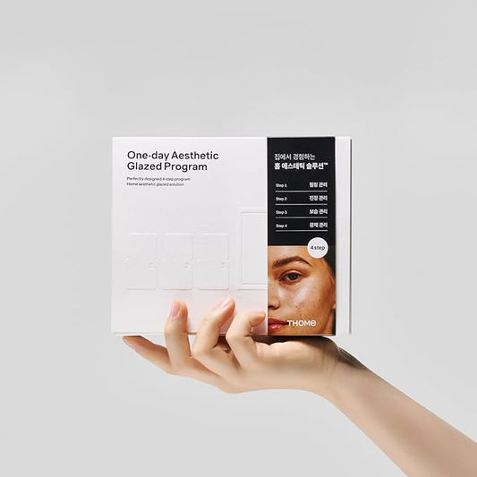 THOME G-Peel Program One Day Kit for Weekly Care | 4-Step Gentle Peeling for All Skin Types, Sensitive & Dry Skin | Perfect Routine to address fine wrinkles, lines, and hyperpigmentation(1 sheet)