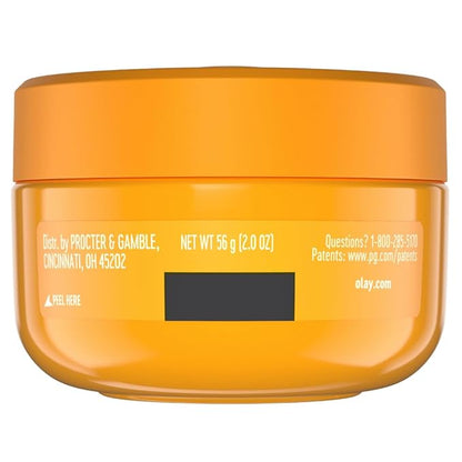 Olay Bright & Even Vitamin C with Lactic Acid Face Moisturizer, 2 oz Lightweight Brightening Face Cream for Uneven Skin Tone, Recyclable Eco Jar Packaging, Value Size