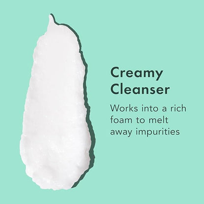Rael Miracle Clear Face Wash – Gentle Exfoliating Cleanser with Succinic Acid & Minerals, Hydrating Formula for Daily Use, Ideal for Acne-Prone, Dry, Sensitive & Oily Skin, Vegan (5 fl oz)