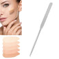Stainless Steel Makeup Spatula, Liquid Foundation Spatula Stainless Makeup Tool