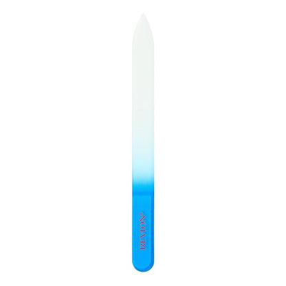 Revlon Glass Nail File, Manicure Tool for Shaping Natural Fingernails, Self-Cleaning with Bacteria Shield Technology, 1 Count