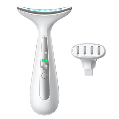 Facial and Neck Massager for Face, Neck & Eye - Skin Lifting & Firming - Wrinkle & Dark Circle Reducer - at Home Skin Care Face Sculpting Tool and Neck Massager