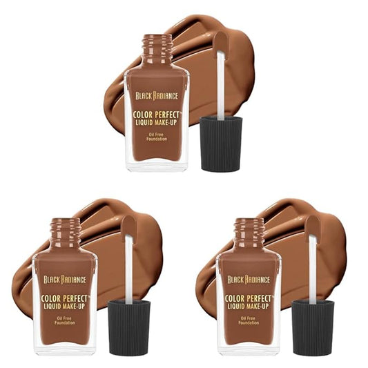 Black Radiance Color Perfect Liquid Full Coverage Foundation of 3)