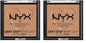 NYX PROFESSIONAL MAKEUP Can't Stop Won't Stop Mattifying Pressed Powder - Caramel (Pack of 2)