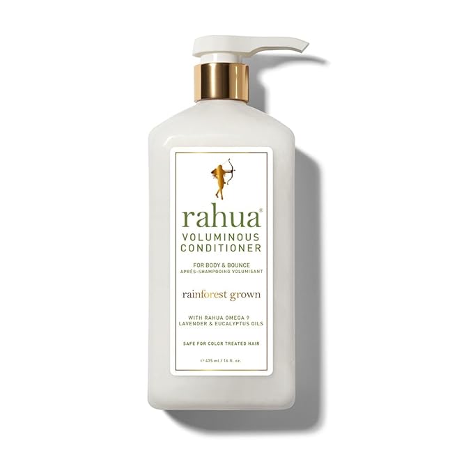 Rahua Voluminous Conditioner, Lush Pump - 16 Fl Oz | Weightless, Moisturizing, Silicone-Free, and Paraben-Free Formula for Fine Hair