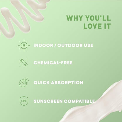 Indoor Tanning Lotion | Body Tanning Lotion | Natural Sun Tan Lotion | Moisturizer Tanning Lotion For Long-Lasting Tan | Just Nutritive | 8 Oz