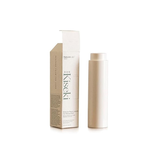 NATURELAB. TOKYO Kiseki Molecular Repair Leave-In Hair Masque Refill: Restores Damaged Hair, Repairs Heat & Chemical Damage, Boosts Strength, Smoothness & Softness, 1.7 Fl Oz