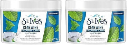 St. Ives Face Moisturizer Cream, Collagen and Elastin, Renewing Facial Moisturizer for Women, Paraben Free, Dermatologist Tested Daily Moisturizing for Dry Skin Cruelty Free, 10 oz (Pack of 2)