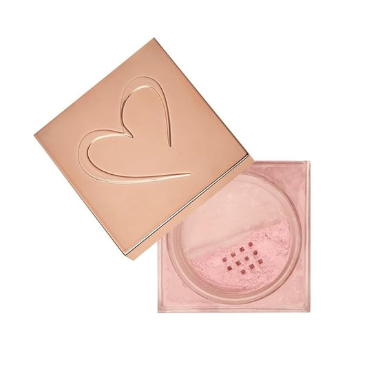 “Pink Cloud” | Loose Setting Powder Minimizes Pores Face