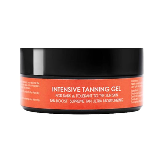Tanning Lotion, Accelerator Tanning Cream Self Tanner Gel for Outdoor & Indoor Skin Tanning SunBeds, Intensive Powerful Tan-boosting Butter, Achieve Brown Natural Tan Skin,100g (Watermelon)