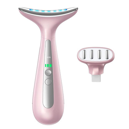 Facial and Neck Massager for Face, Neck & Eye - Skin Lifting & Firming - Wrinkle & Dark Circle Reducer - at Home Skin Care Face Sculpting Tool and Neck Massager