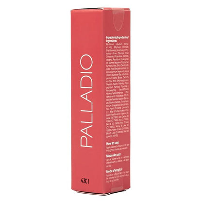 Palladio Butter Balm - Hydrating Lip Balm with Sheer Tint, Aloe, Peptides, Shea Butter, and Vegan Formulation for Instant Moisture, Shine, and Soothing Lip Care, Strawberry Shortcake