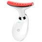 JURP Face and Neck Massager, 3 Color Led Face Neck Massager, Multifunctional Facial Skin Care Tool, Ideal for Home Skin Care