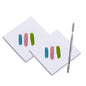 100 Sheets Disposable Nail Polish Palette Paper Nail