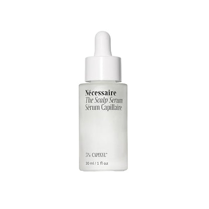 Nécessaire The Scalp Serum. 5% Capixyl™ + 1% Hyaluronic Acid For Fuller, Thicker, Healthier Hair. Fragrance-Free. Approved by the National Eczema Association. 1 fl oz
