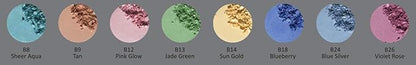 Tan Dark Beige Neutral Nude Matte Pressed Powder Single Vegan Eyeshadow; Talc, Paraben & Cruelty Free