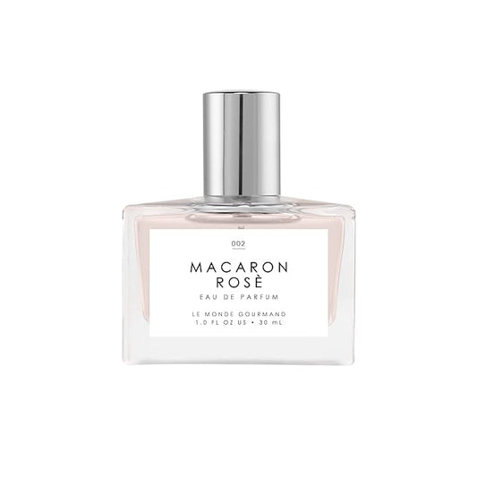 Le Monde Gourmand Macaron Rosé Eau de Parfum - 1 fl oz (30 ml) - Rose, Floral, Sugar Perfume Notes