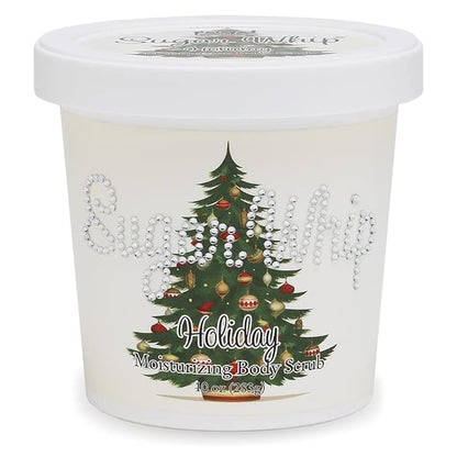 Primal Elements Sugar Whip, Exfoliating Sugar Scrub, Body Cleanser and Moisturizer - Holiday, 10 oz Package