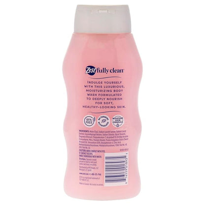 Zest Body Wash - Enriched with Almond Oil - Invigorating Scent - Hydrating Body Soap - Ideal for All Skin Types - Lush Orchid and Almond Oil - 20 oz