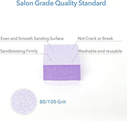 Nail Buffer Block, 100 PCS