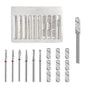 10 Piece Nail Drill Bits