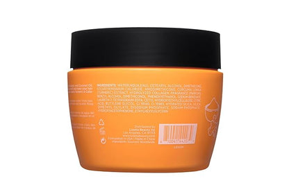 Luseta Turmeric & Collagen Hair Mask Thickening Hair Treatment for Thin and Oily Hair, Nourish Scalp, Frizz Control & Add Shine, Sulfate Free
