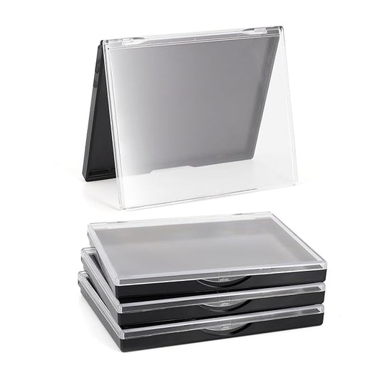 AJLTPA Magnetic Makeup Palette with Clear Top, 3Pack