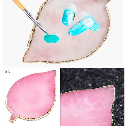 Resin Nail Art Plate Palette,Makeup Palettes,Gel Polish Color