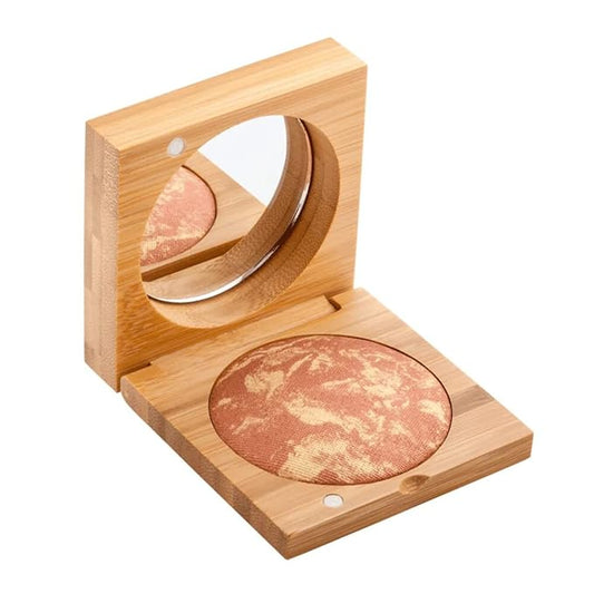 Antonym Cosmetics Baked Blush Mineral Powder Bright Shimmer Face Blush Contour Highlight Palette Cosmetic Makeup High Impact Buildable Color Long Lasting Highly Pigmented Blushing 3.9oz (Copper)